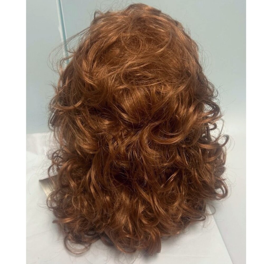 Paula Young Wig NWT Brittany Red Long Medium Curls Color 33/28 Red Layered